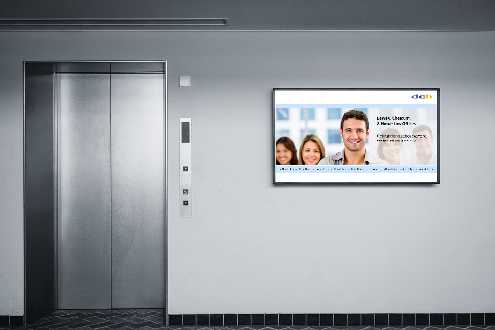 Digital signage can be used to display anything you want. From welcome messages and schedules, to service lists and employee info. if you can think it, we can put it up.