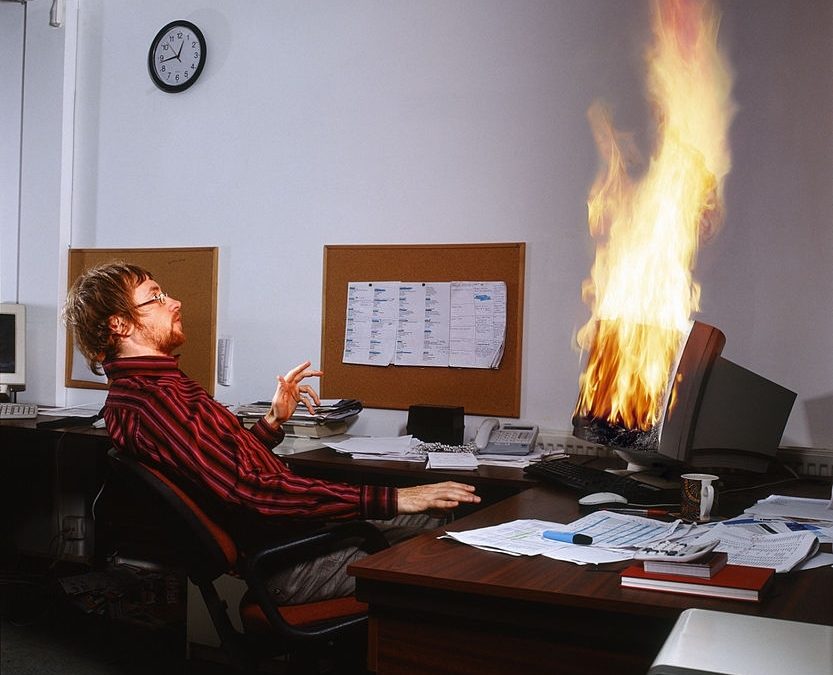 A cybersecurity professional can save you from a dumpster fire.