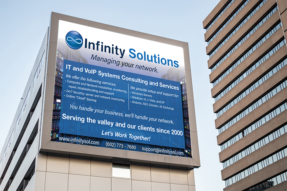 Infinity Solutions digital signage