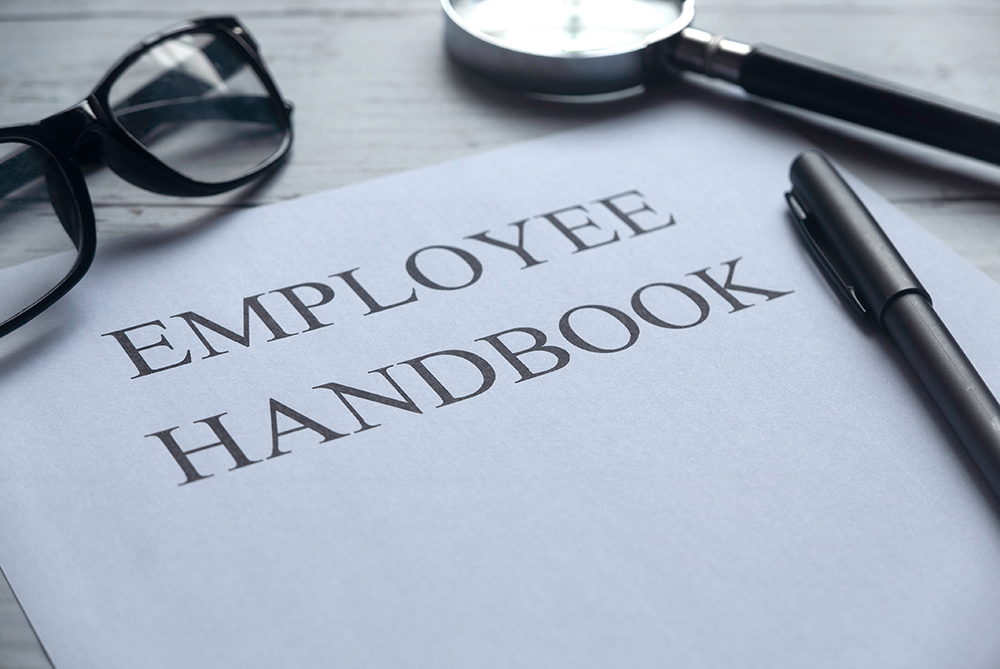 Employee handbook on how to prevent internal threats