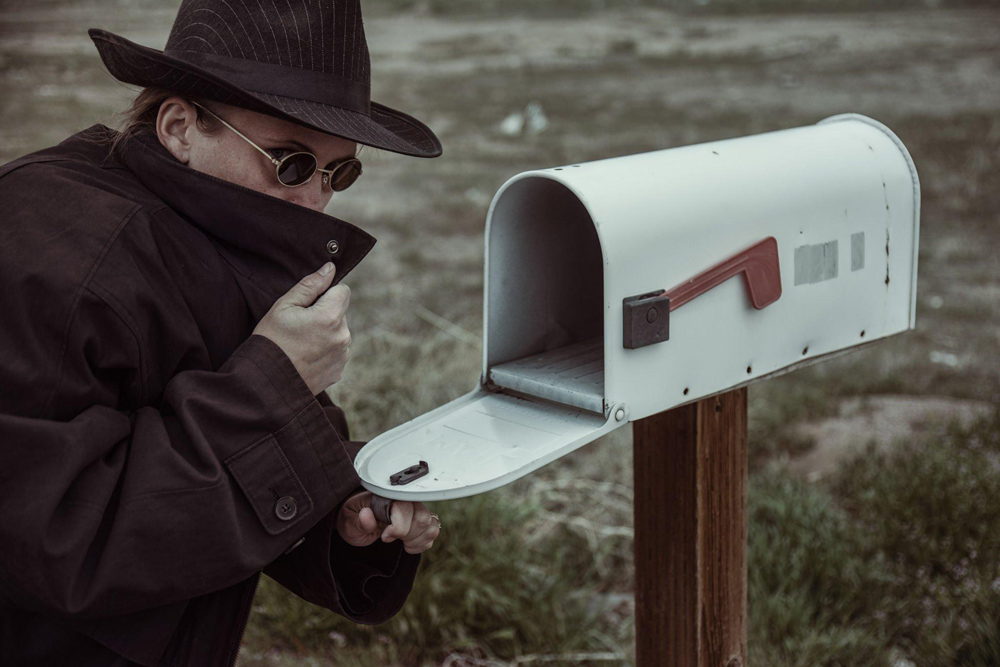 A criminal looking to do some mail theft and check fraud.